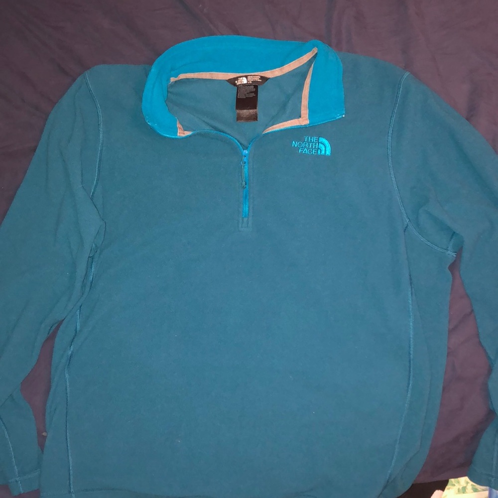 The North Face L partial zip-up